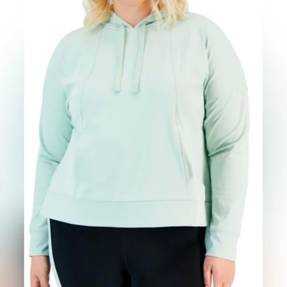 NWT Ideology Hoodie Mint Green 3X - Picture 1 of 13